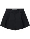 Alexander Wang Flared Shorts In Schwarz