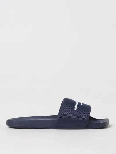 ALEXANDER WANG FLAT SANDALS ALEXANDER WANG WOMAN COLOR BLUE,G61241009