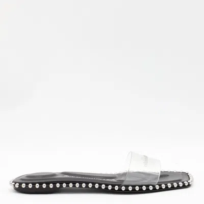 ALEXANDER WANG FLAT SHOES BLACKS AND GREYS