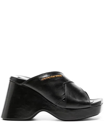 Alexander Wang Float Criss-cross Wedge Sandal Shoes