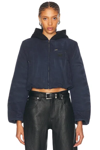 Alexander Wang Folded In Washed Navy