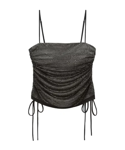 Alexander Wang Frilly Sling In Black