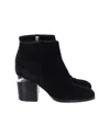 Alexander Wang Gabi Boots In Black Suede In Black