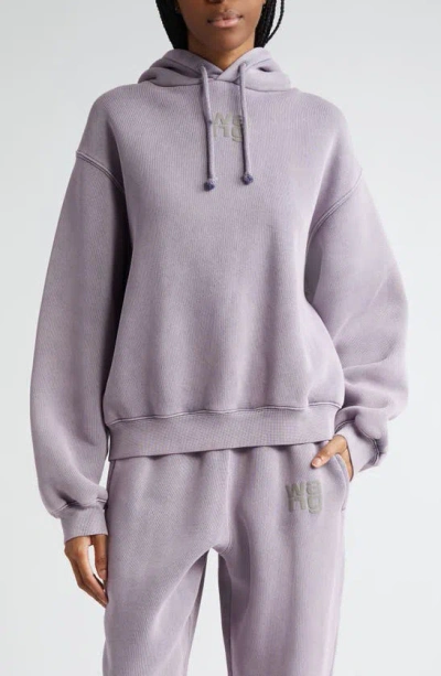 ALEXANDER WANG ALEXANDER WANG GENDER INCLUSIVE RELAXED FIT ESSENTIAL TERRY CLOTH HOODIE