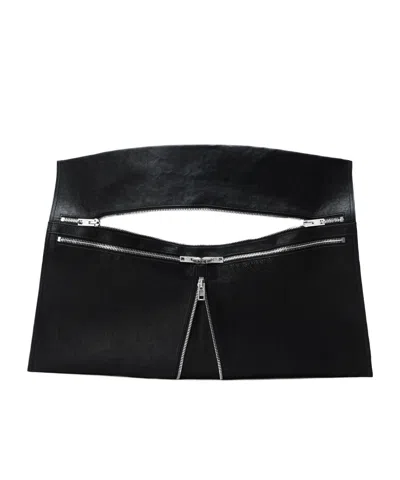 Alexander Wang Geo Large Hobo Bag In Black