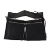 Alexander Wang Geo Medium Crossbody - Leather - Black In Black