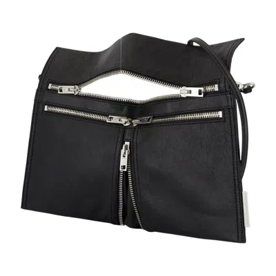 Alexander Wang Geo Medium Crossbody In Black