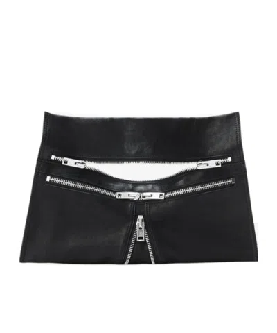 Alexander Wang Geo Medium Hobo Bag In Black
