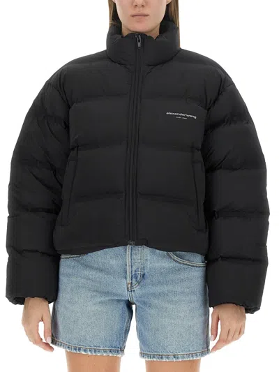 ALEXANDER WANG GIACCA CROPPED CON LOGO