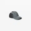 Alexander Wang Gradient Reflective Baseball Cap In Gray