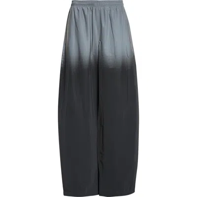 Alexander Wang Gradient Reflective Track Pants In Blue