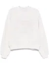 Alexander Wang Graphic Crewneck Sweatshirt Clothing In White