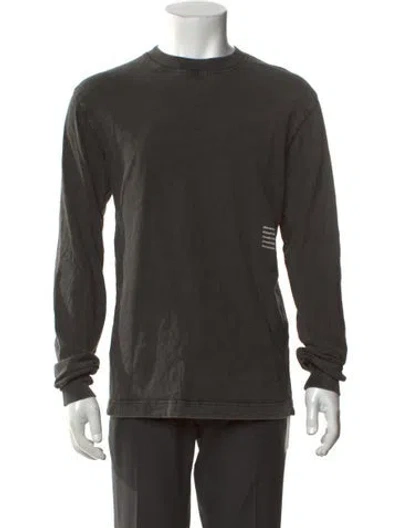 Pre-owned Alexander Wang Graphic Print Crew Neck T-shirt In Green