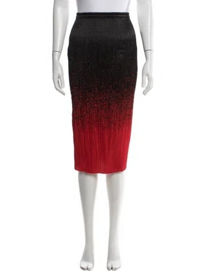 Pre-owned Alexander Wang Graphic Print Midi Length Skirt In Multi