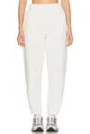 Alexander Wang Graphic Sweatpant In Dirty White