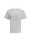 Alexander Wang Graphic T-shirt In Dirty White