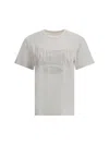 Alexander Wang Graphic T-shirt In Dirtywhite