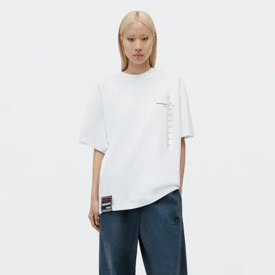 Alexander Wang Graphic Tee In White
