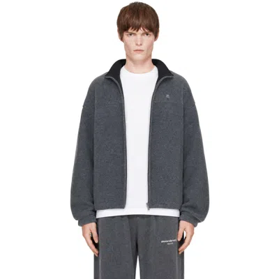 Alexander Wang グレー Funnel リバーシブル トラックジャケット In Gray