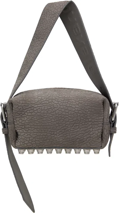 Alexander Wang Gray Ricco Small Bag In Grey