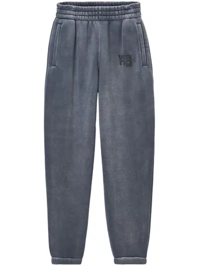 ALEXANDER WANG ALEXANDER WANG GRAY SWEATPANTS WITH LOGO