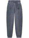 Alexander Wang Jogging En Coton In Grey