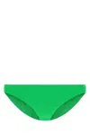 Alexander Wang Logo Detail Knit Bikini Bottom In Green