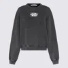 Alexander Wang Crewneck Sweatshirt In Gray