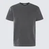 Alexander Wang T-shirt In Washed Black
