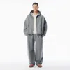 Alexander Wang Grey Hotfix Terry Sweatpants In Gray