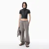 Alexander Wang Grey Wide-leg Sweatpants