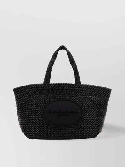 ALEXANDER WANG HANDBAG CROCHET WOVEN TEXTURE