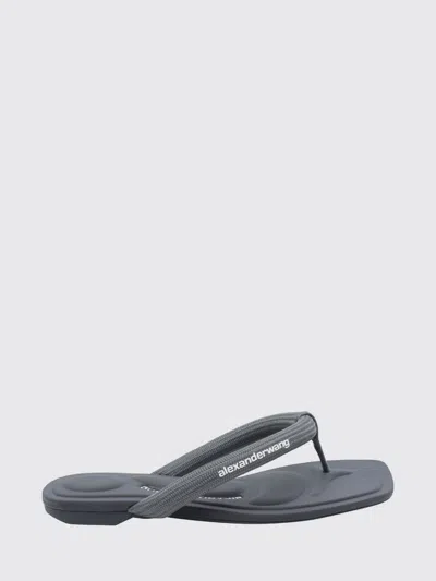 Alexander Wang Heeled Sandal Woman In Gray