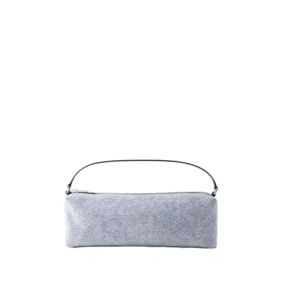 ALEXANDER WANG ALEXANDER WANG HEIRESS FLEX BAG - COTTON - BLUE