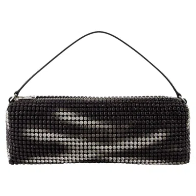 Alexander Wang Heiress Flex Shopper Bag -  - Mesh - Black In Black Aged