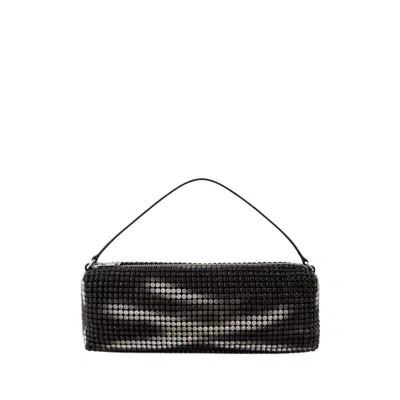 ALEXANDER WANG HEIRESS FLEX SHOPPER BAG - MESH - BLACK
