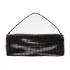 Alexander Wang Heiress Flex Shopper Bag In Black