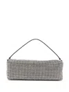 Alexander Wang Rectangular Heiress Handbag In Silber
