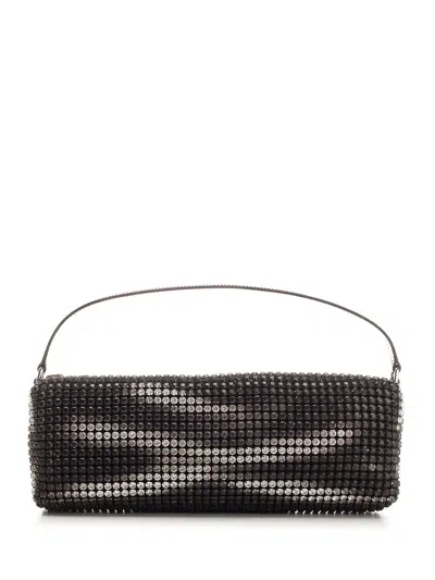 Alexander Wang Heiress Flex Embellished Tote Bag In Black