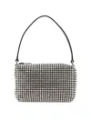 Alexander Wang Heiress Crystal-embellished Leather Top Handle Bag