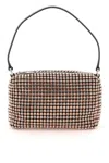 Alexander Wang Heiress Handbag With Rhinestone Mesh In Pink