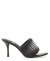 Alexander Wang Black Heiress Heeled Sandals In Black