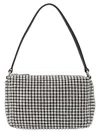 Alexander Wang Embellished Fabric Medium Heiress Handbag In White