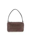 Alexander Wang "heiress" Metallic Chain Knit Shoulder Bag