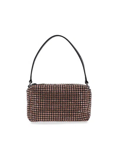 Alexander Wang Heiress" Metallic Chain Knit Shoulder Bag
