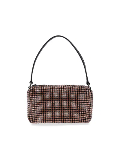 Alexander Wang Heiress Shoulder Bag In Orange