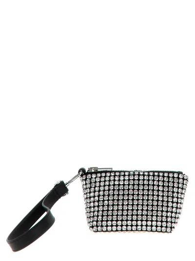 Alexander Wang Heiress Wallets, Card Holders Silver