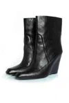 Alexander Wang Hidden Platform Ankle Boots In Black