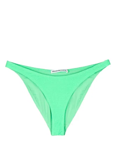 ALEXANDER WANG HIGH-CUT BIKINI BOTTOMS