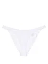 Alexander Wang High-cut Bikini Bottoms In White